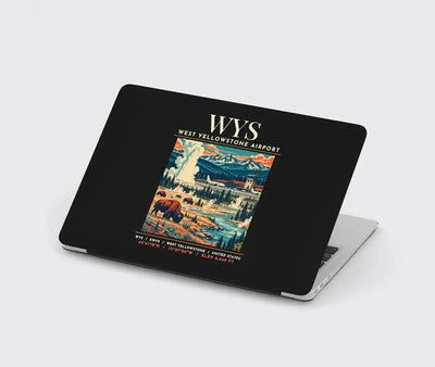 WYS - Poster - MacBook Case - Black