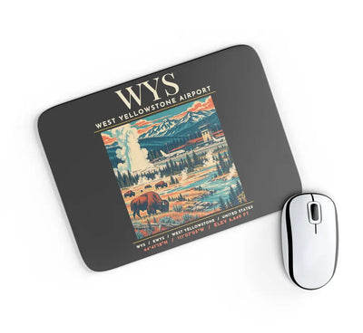 WYS - Poster - Mouse Pad - Black