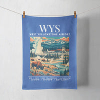 Thumbnail for WYS - Poster - Towel - Blue