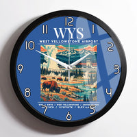 Thumbnail for WYS - Poster - Wall Clock Framed - Blue