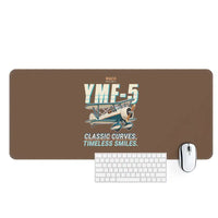 Thumbnail for Waco YMF-5 - Cartoon - Desk Mat - Brown