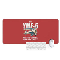 Thumbnail for Waco YMF-5 - Cartoon - Desk Mat - Red