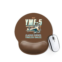 Thumbnail for Waco YMF-5 - Cartoon - Ergonomic Mouse Pad - Brown