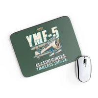 Thumbnail for Waco YMF-5 - Cartoon - Mouse Pad - Dark Green