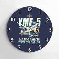 Thumbnail for Waco YMF-5 - Cartoon - No Frame - Navy Blue
