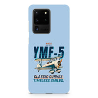 Thumbnail for Waco YMF-5 - Cartoon - Samsung Case - Light Blue