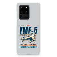 Thumbnail for Waco YMF-5 - Cartoon - Samsung Case - Light Gray