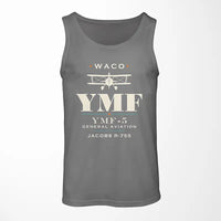 Thumbnail for Waco YMF-5 - Heritage - Tank Top - Gray