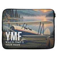 Thumbnail for Waco YMF-5 - Laptop Sleeve + Name
