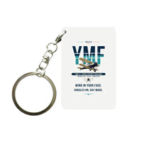Thumbnail for Waco YMF-5 - Original - Key Chain - White