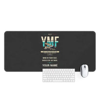 Thumbnail for Waco YMF-5 - Original + Name - Desk Mat - Black