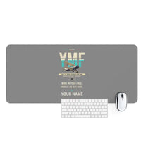 Thumbnail for Waco YMF-5 - Original + Name - Desk Mat - Gray