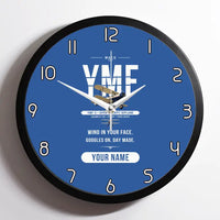 Thumbnail for Waco YMF-5 - Original + Name - Framed - Blue