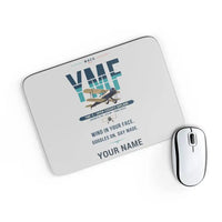 Thumbnail for Waco YMF-5 - Original + Name - Mouse Pad - Light Gray
