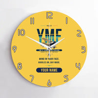 Thumbnail for Waco YMF-5 - Original + Name - No Frame - Yellow