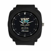 Thumbnail for Waco YMF-5 - Original + Name - Rubber Strap - Black