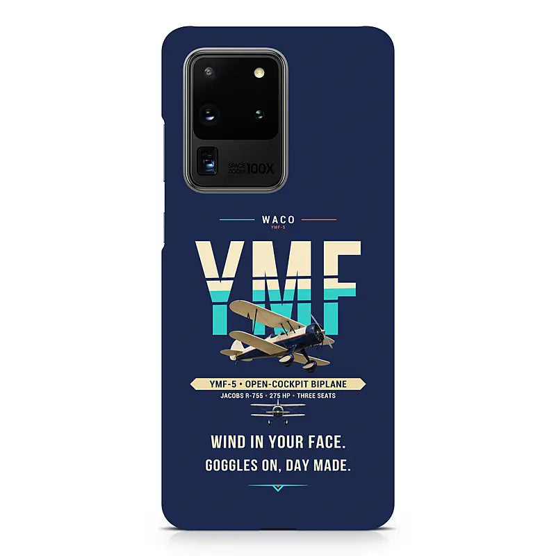 Waco YMF-5 - Original - Samsung Case - Navy Blue