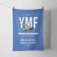 Thumbnail for Waco YMF-5 - Original - Towel - Blue