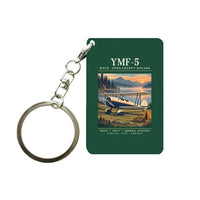 Thumbnail for Waco YMF-5 - Poster - Key Chain - Dark Green