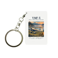 Thumbnail for Waco YMF-5 - Poster - Key Chain - White