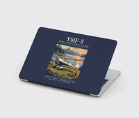 Thumbnail for Waco YMF-5 - Poster - MacBook Case - Navy Blue