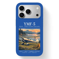 Thumbnail for Waco YMF-5 - Poster - MagSafe iPhone 17 Pro - Blue