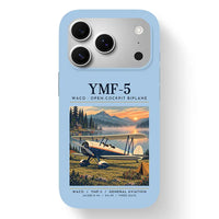Thumbnail for Waco YMF-5 - Poster - MagSafe iPhone 17 Pro - Light Blue