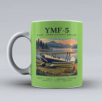 Thumbnail for Waco YMF-5 - Poster - Mug - Light Green