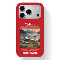 Thumbnail for Waco YMF-5 - Poster + Name - MagSafe iPhone 17 Pro - Red
