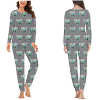 Thumbnail for Waco YMF-5 - Women Pajamas - Original Pattern - Gray