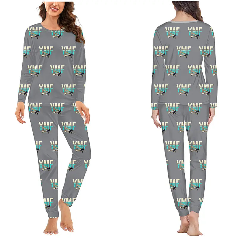 Waco YMF-5 - Women Pajamas - Original Pattern - Gray