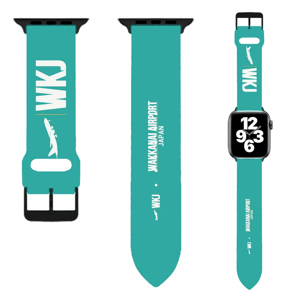 WBV6 | Wakkanai Airport WKJ | Turquoise (Metal Buckle)