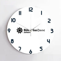 Thumbnail for Sun Phu Quoc Airways design on white no frame wall clock