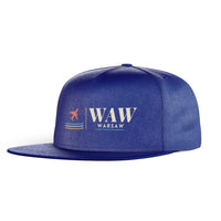 Thumbnail for Warsaw Chopin Airport (WAW) snapback - blue