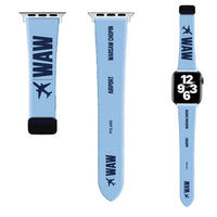 Thumbnail for WBV6 | Warsaw Chopin Airport WAW | Light Blue (Magnetic Band)