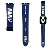 Thumbnail for WBV6 | Warsaw Chopin Airport WAW | Navy Blue (Magnetic Band)