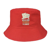 Thumbnail for Weather Brief Fuel Planned summer hat - red