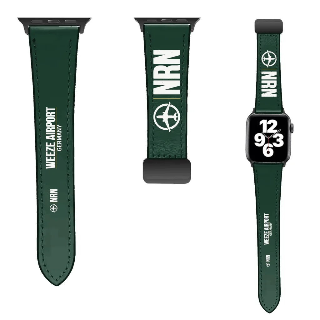 WBV6 | Weeze Airport NRN | Leather - Dark Green