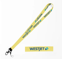 Thumbnail for WestJet Airlines lanyard - yellow