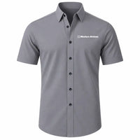 Thumbnail for Western Airlines Short Sleeve Shirt - Gray