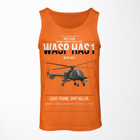 Thumbnail for Westland Wasp HAS1 design on orange tank top