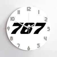 Thumbnail for 767 Flat Text Designed Wall Clocks