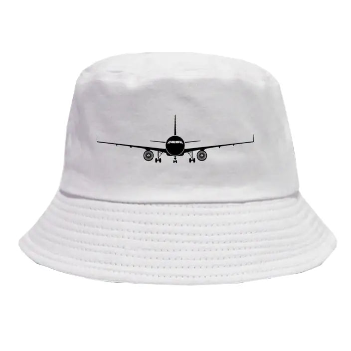 Airbus A320 Silhouette summer hat - white