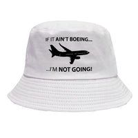 Thumbnail for If It Ain't Boeing I'm Not Going! summer hat - white