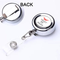 Thumbnail for Trust Me I'm a Pilot (Drone) Designed Retractable ID Card Badge