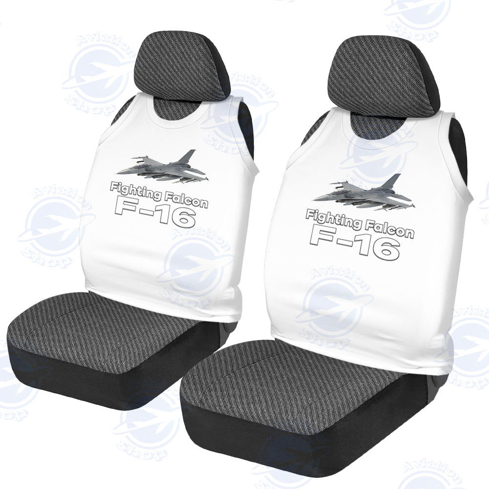 The Fighting Falcon F16 Designed Car Seat Covers