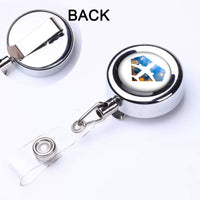 Thumbnail for Supermen of The Skies (Sunrise) Designed Retractable ID Card Badge