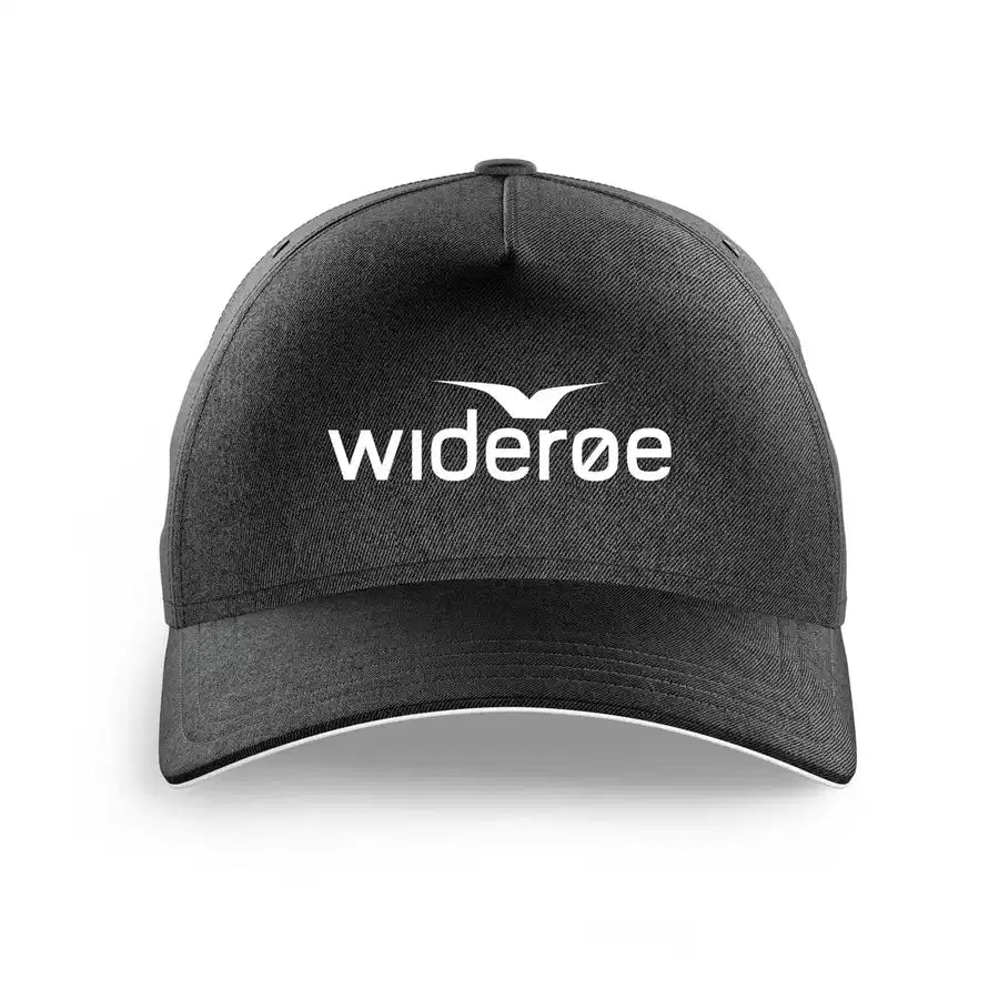 Wideroe Airlines printed hat - black