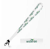 Thumbnail for Wideroe Airlines lanyard - white