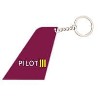 Thumbnail for Pilot & Stripes (3 Lines) Designed Tail Key Chains
